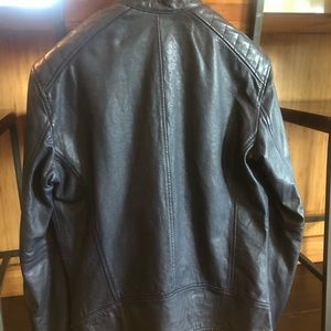 John Varvatos Starman Leather Racer Jacket